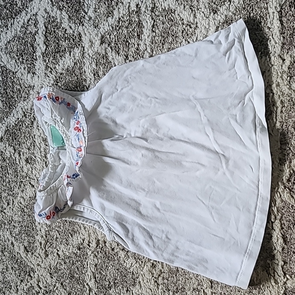 10 for $25 - Chelsea's Corner Girls 24m White Tank Top